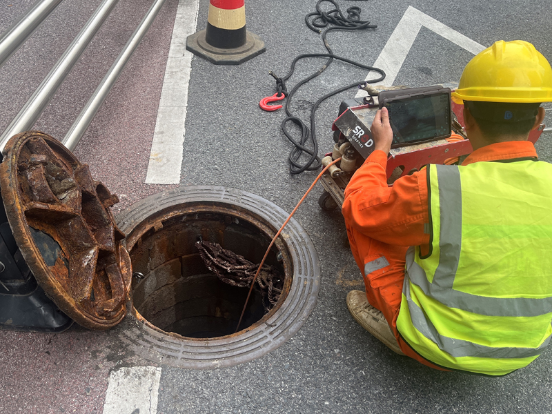 瑞金路市政管道内窥检测